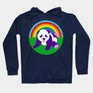 Cute Rainbow Panda Hoodie